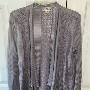 Gray Pink Republic cardigan